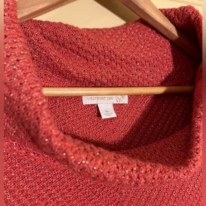 Sparkle Cowl Neck Tunic